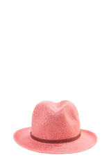Foldable Borsolino Hat, Rosa